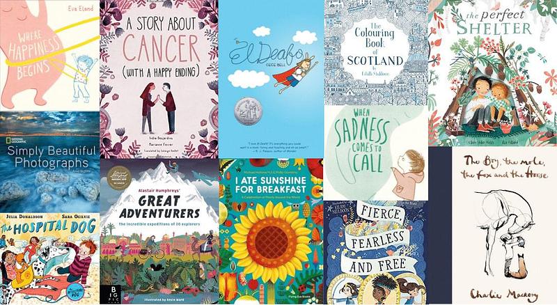 Book cover collage