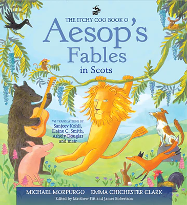 The Itchy Coo Book o Aesop's Fables in Scots book cover
