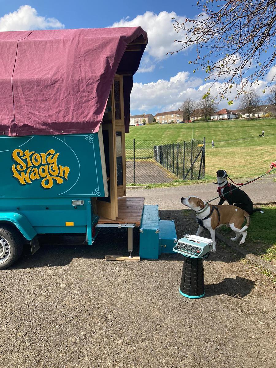 The Story Wagon in Inverclyde
